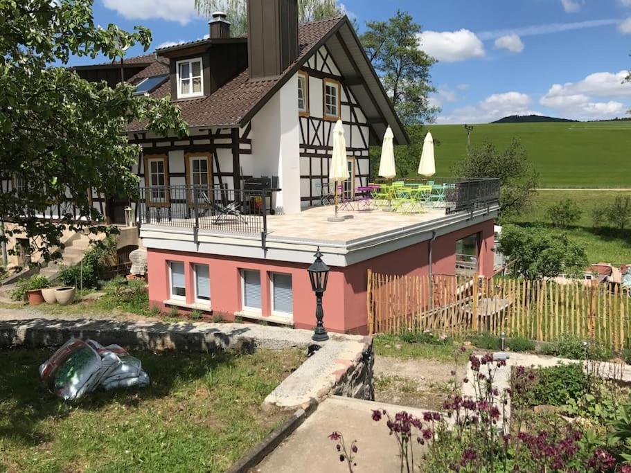Grundmuehle Rhoen Nordheim vor der Rhön Eksteriør bilde